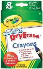 Crayola Dry Erase Crayons 8 Count Washable