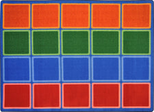 Blocks Abound© Primary Classroom Rug, 5'4" x 7'8" Rectangle