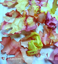 Colorful Watercolor Leaves for Fall!