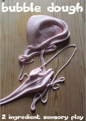 Bubble & Ice Cream Dough - Two Unique Recipes for Sensory Play!