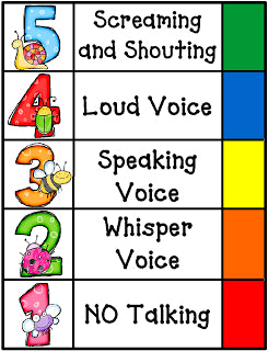 Classroom Noise Level FREEbie
