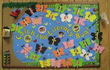 "Catch the Literacy Bug!" - Spring Reading Bulletin Board Idea