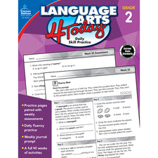 Language Arts 4 Today Workbook, Grade 2