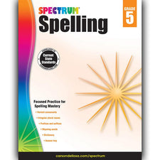 Spectrum Spelling Workbook, Grade 5