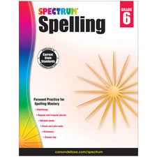 Spectrum Spelling Workbook, Grade 6