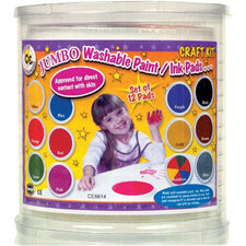 Jumbo Washable Paint/Ink Stamp Pad-Craft Kit