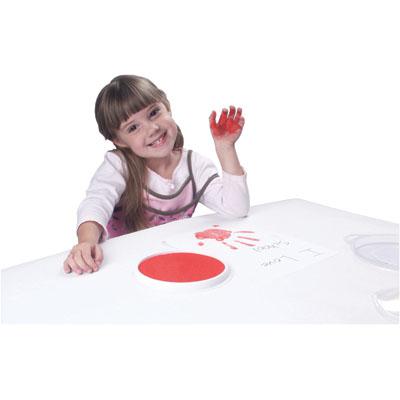 Jumbo Washable Paint/Ink Stamp Pad-Primary Kit