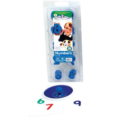Ready2Learn™  Giant Number Stamps 0-9 (10)           