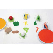 Ready2Learn™  Giant Vegetable Stamps (6)              