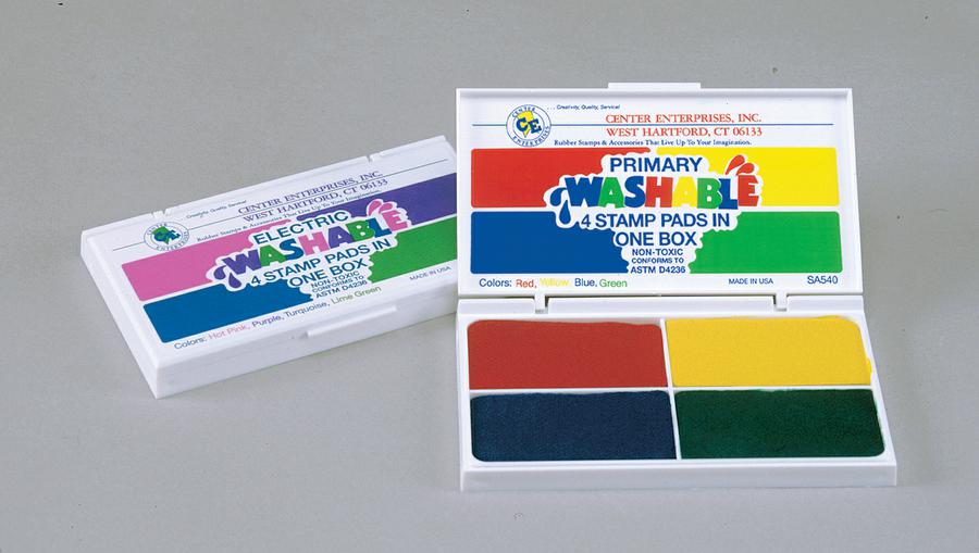 Washable Electric 4-In-1 Stamp Pad