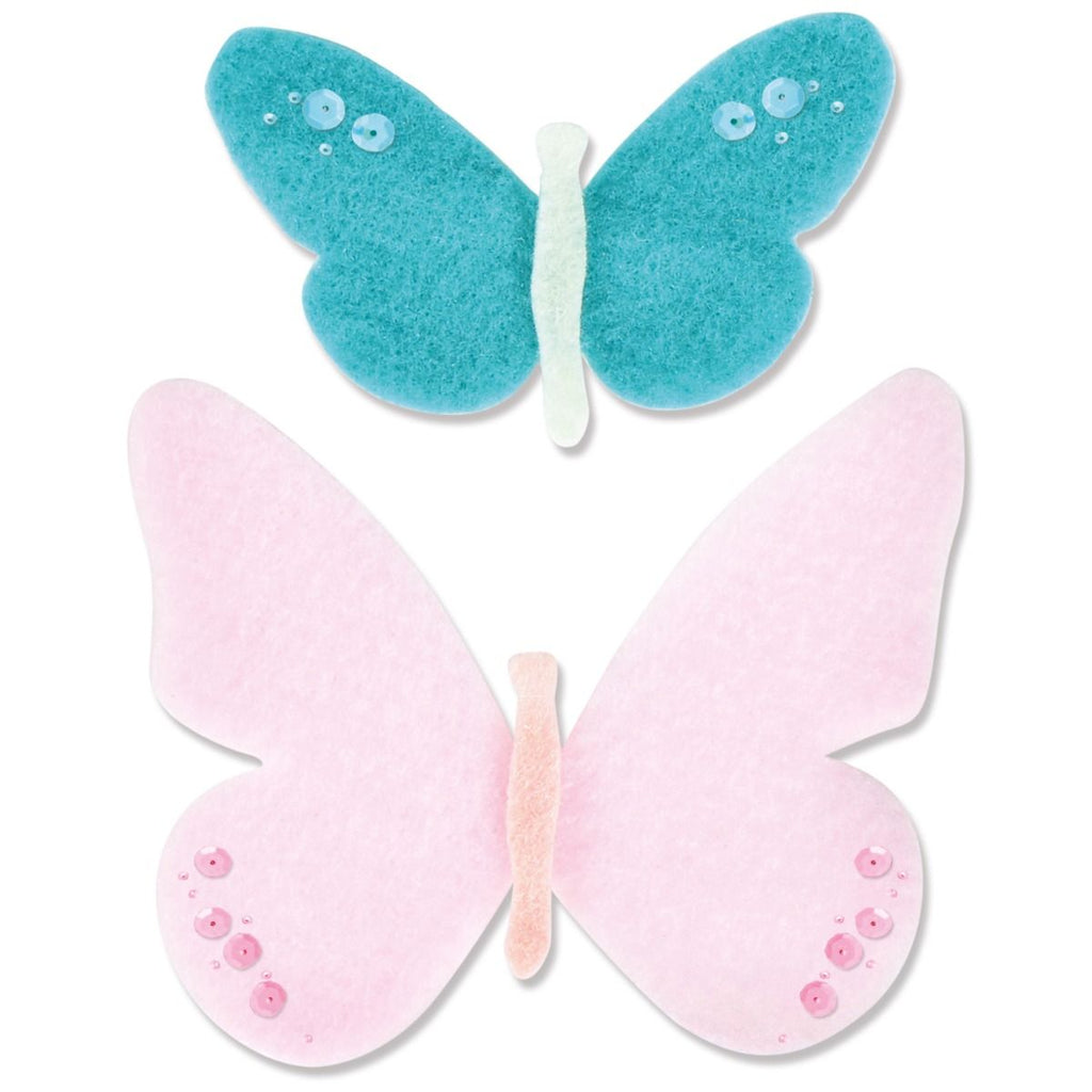 Sizzix Bigz Die Textile Butterflies by Jenna Rushforth