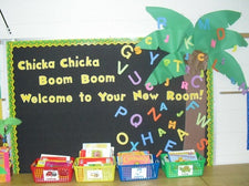 "Chicka Chicka Boom Boom" Back To School Bulletin Board