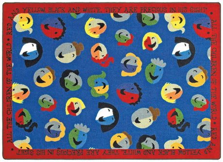 Children of the World© Sunday School Rug, 7'8" x 10'9" Rectangle