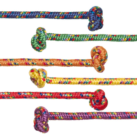 Braided Nylon Jump Ropes, Set of 6