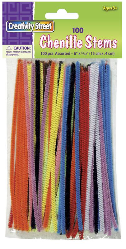 Regular Stems - Assorted Colors 6"