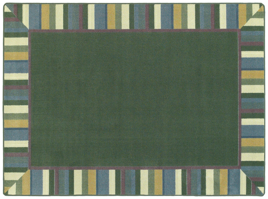 Clean Green© Classroom Rug, 5'4" x 7'8"  Oval Soft