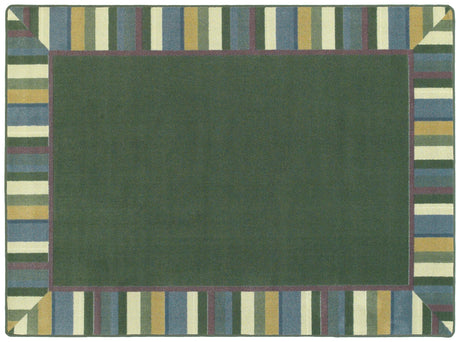 Clean Green© Classroom Rug, 5'4"  Round Soft