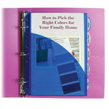 Mini Size 5 Tab Poly Index Dividers With Pockets Pack Of 5