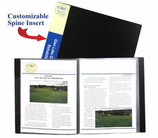 C-Line Bound 12 Pocket Sheet Protector Presentation Book