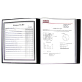 C-Line Bound 12 Pocket Sheet Protector Presentation Book
