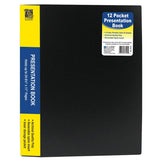 C-Line Bound 12 Pocket Sheet Protector Presentation Book