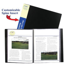 C-Line Bound 24 Pocket Sheet Protector Presentation Book