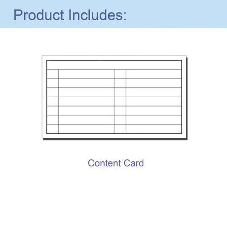 C Line 3 x 5 Index Card Case