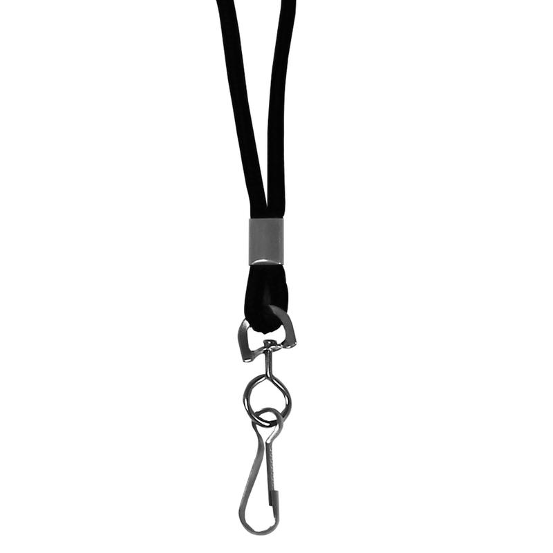 C-Line Standard Lanyard With Swivel Hook Black