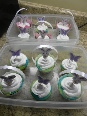 Cupcakes for Earth Day and Easter!