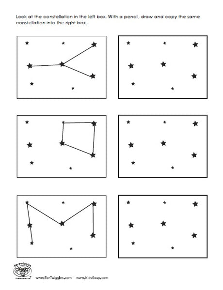 Summer Star Unit - Copying & Making Constellations