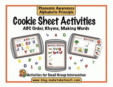 Cookie Sheet Literacy Activities