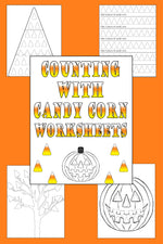 4 FREE Printable "Counting With Candy Corn" Worksheets!