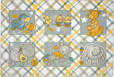 Cozy Creatures© Classroom Rug, 3'10" x 5'4" Rectangle