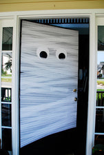 Get Wrapped Up in Halloween Fun! - Mummy Halloween Door Display