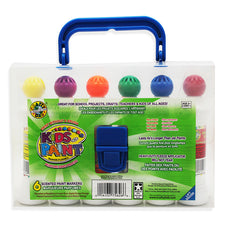 Crafty Dab Paint 6 Pk With Carrying Case