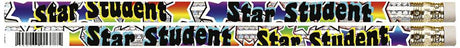 Star Student 12Pk Motivational Fun Pencils