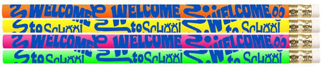 Welcome To School 12Pk Motivational Fun Pencils