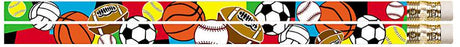 Super Sports 12Pk Motivational Fun Pencils