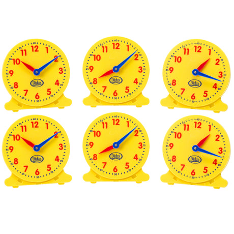 12 Hour Student Clock, Set of 6