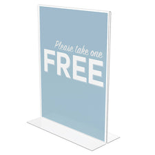 Classic Image® Stand Up Sign Holder, Portrait