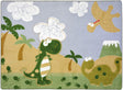 Dino Fun© Kid's Play Room Rug, 3'10" x 5'4" Rectangle