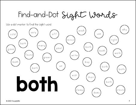 Second Grade Sight Words Bundle - Dolch 2nd Grade Sight Word Worksheets, Printables, Flash Cards, And More - 24 Activities