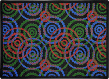 Dottie© Classroom Rug, 5'4" x 7'8" Rectangle Colors