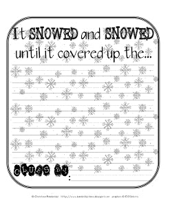 Dream Snow - Winter Prediction Activity & Printable Worksheet