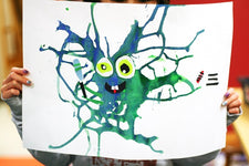 Drippy Monsters - Art Project for Kids