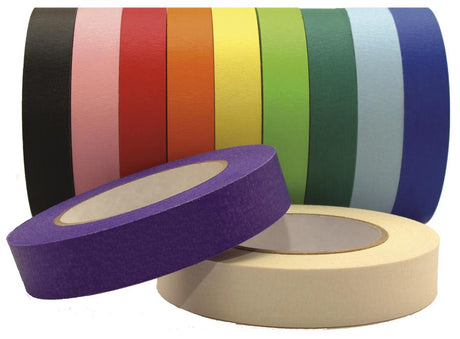 Premium Masking Tape, Yellow 1" x 60 Yards