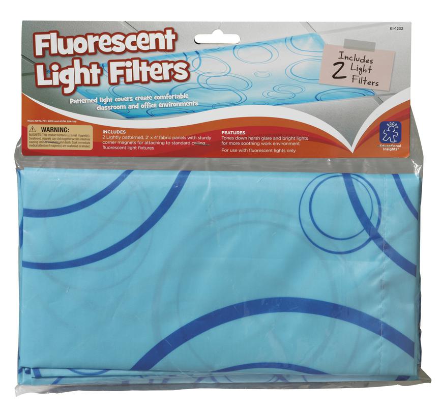 Fluorescent Light Filters 2Pk