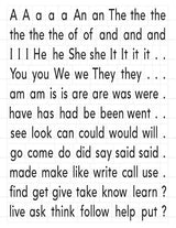 Magnetic Sight Words & Sentence Builders