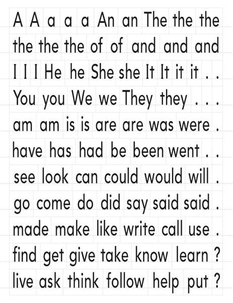 Magnetic Sight Words & Sentence Builders