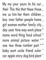 Magnetic Sight Words & Sentence Builders